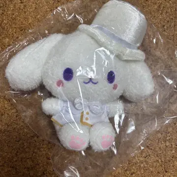 산리오 토끼 봉제 인형 모자 포함 약 20cm