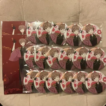 시즌즈 하루루 캔뱃지와 엽서 세트