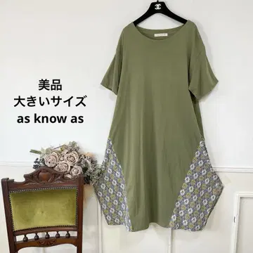 새상품급 빅 사이즈 as know as 원피스