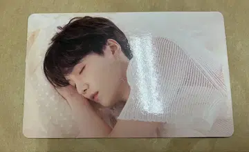 공식 BTS 슈가 윤기 트레이딩 카드 LYS
