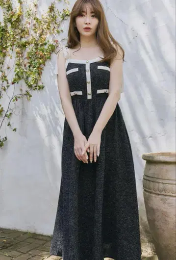 herlipto 하립투 Verona Tweed Long Dress