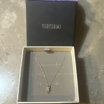 TSUTSUMI 골드 펜던트 목걸이