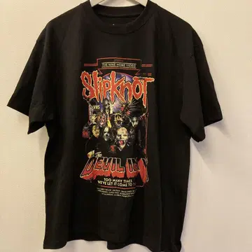 Slipknot The Devil In 티셔츠 L 사이즈 슬립낫