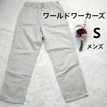 새상품급 WORLD WERKERS 치노 팬츠 베이지 남성용 S