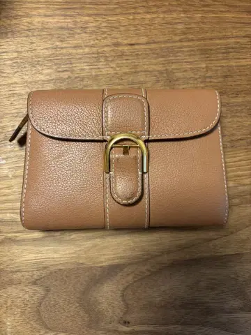 DELVAUX 반지갑 베이지