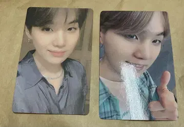 공식 BTS 슈가 윤기 트레이딩 카드 MOS