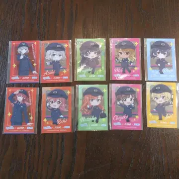 세이세키 세이세키사쿠라가오카 게이오 샤니마스 클리어 카드 전 10종