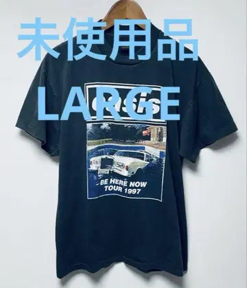 미사용품 OASIS BE HERE NOW S/S TEE USA제