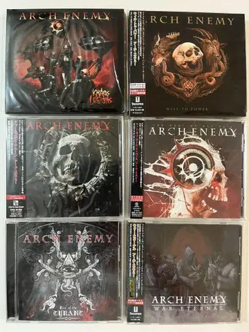 Arch Enemy 앨범 일본 국내반 6세트
