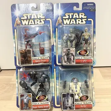 스타 워즈 starwars 베이직 피규어 4개 세트