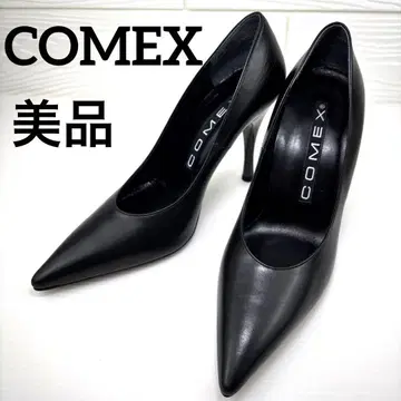 새상품급 COMEX 코메 하이힐 펌프스 블랙 아무로 나미에 Y2K