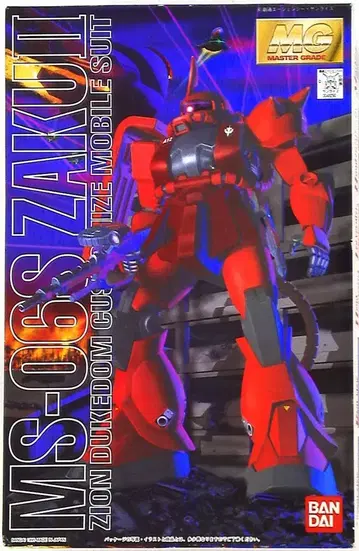 반다이 MG 1/100 기동전사 건담 MS06-S 자쿠 II