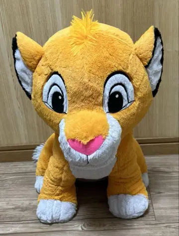 디즈니 심바 슈퍼 라지 봉제 인형 비비드 컬러 Ver.