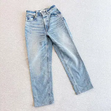 마우지 데님 팬츠 블루 프리