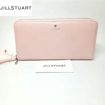 새상품 질스튜어트 장지갑 엔젤 천연 가죽 참 포함 하트