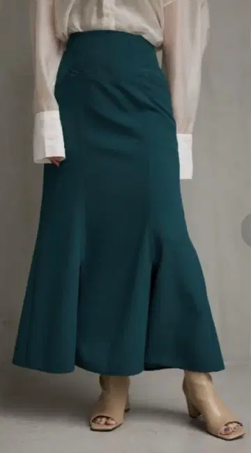 AZULby MOUSSY 그린 머메이드 스커트