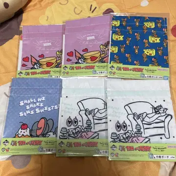 톰과 제리 제일복권 G상 복조리 파우치