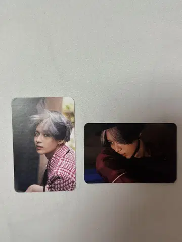 SHINee 태민 view 공식 스티커 트레이딩 카드