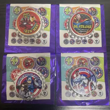 MARVEL 병뚜껑 마그넷 묶음 판매