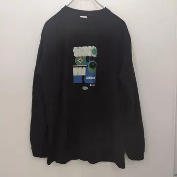 [ United Athle AMMO ] 긴팔 Black 롱T L 사이즈