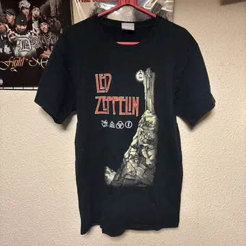 LED ZEPPELIN 00년대 티셔츠 2005 아노 짱 착용
