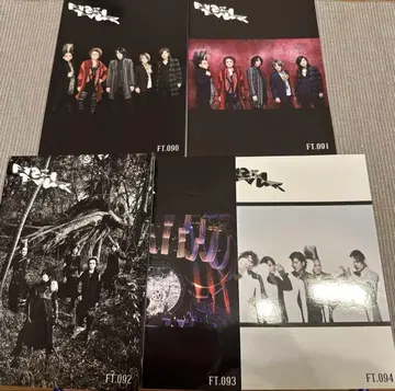 BUCK-TICK FC 뉴스레터 5권 세트 No.90~94