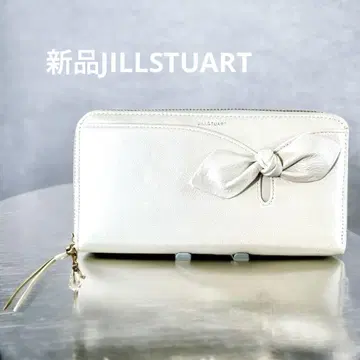 새상품 JILLSTUART 질스튜어트 앤티크 장지갑 펄 화이트