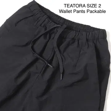 SIZE2 TEATORA 월렛 팬츠 - 접어서 보관 가능