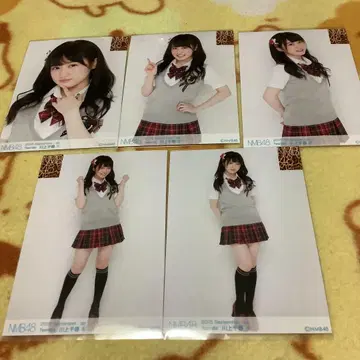 NMB48 카와카미 치히로 2015 9월 5매 세트