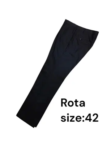 Rota 2 플리츠 슬랙스 사이즈 42