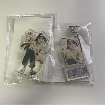 닌타마 란타로 난자타운 티켓풍 키링 미니 아크릴 스탠드 오하마 칸에몽