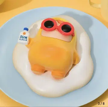 팝 마트 푸키 에그 비니