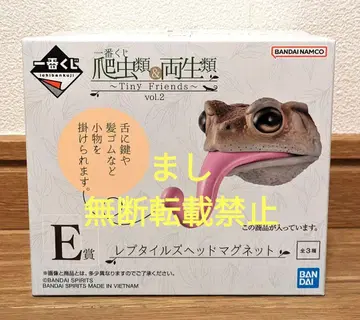 파충류 & 양서류 1번 복권 E상 파충류 헤드 마그넷 미야코히키가엘