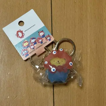 미야쿠미야쿠 산리오 클리어 키링 폼폼푸딩