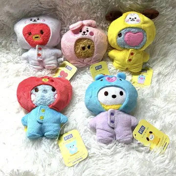 BTS 올인원 스타일 봉제 인형 CHIMMY KOYA MANG BTS