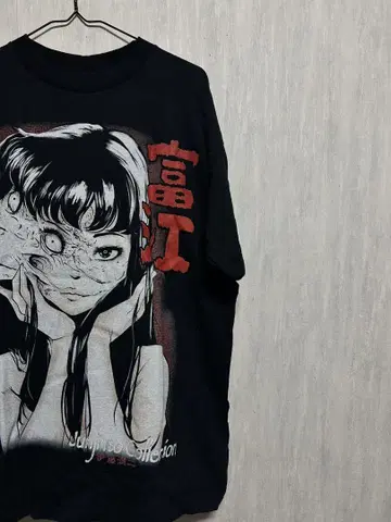 이토 준지 토미에 TEE 애니메이션 그래픽 티셔츠