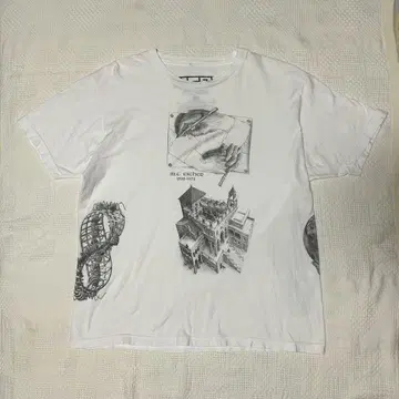 00s MC Escher 에셔 멀티 아트 티셔츠 빈티지