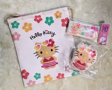 일광화상 키티 복조리 쿠션 키링 액세서리 케이스