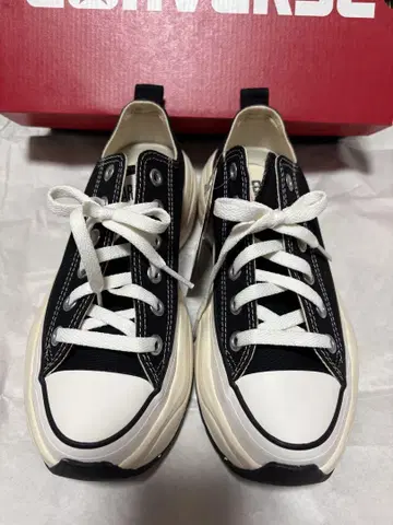 [ CONVERSE ] SURGETRAINER OX 블랙 통굽 스니커즈