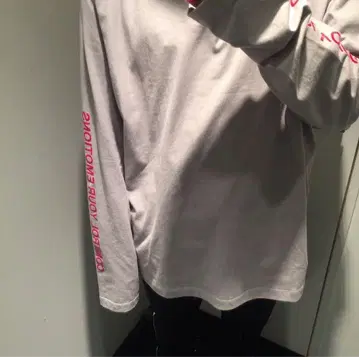 ALPHA ASHTRON 롱T 프리 사이즈 오버 사이즈