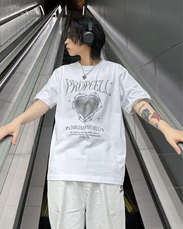 Chrome Tee 화이트 PROPCELL