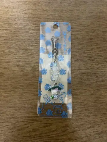 헬로키티 스트랩 비의 평온 개구리
