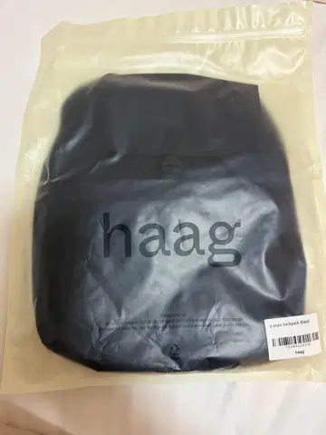 한국 Haag a popo 백팩 백팩 블랙