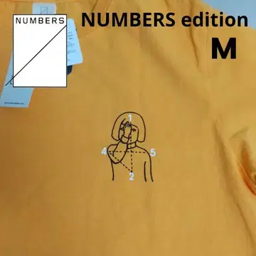 넘버즈 에디션 NUMBERS edition 티셔츠 M 사이즈