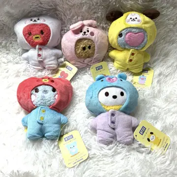 BTS 올인원 스타일 봉제 인형 CHIMMY KOYA MANG BTS