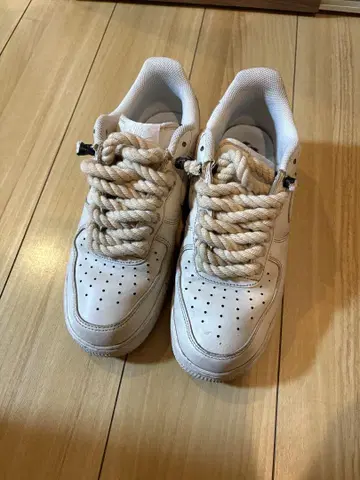 AIRFORCE 1 로프 커스텀 커피 염색