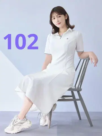 overE 썸머 폴로 원피스 화이트 102
