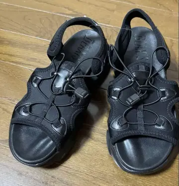BEAXIS 블랙 스포츠 샌들