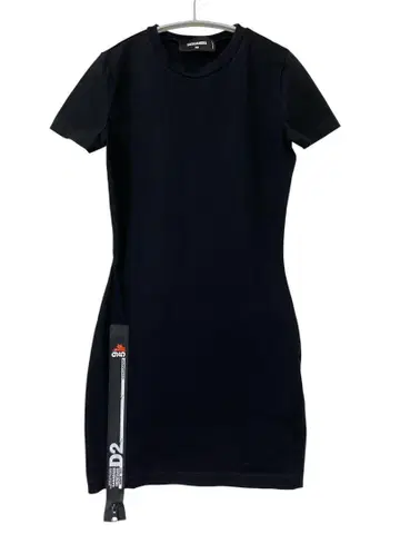 DSQUARED2 블랙 미니 원피스 XS