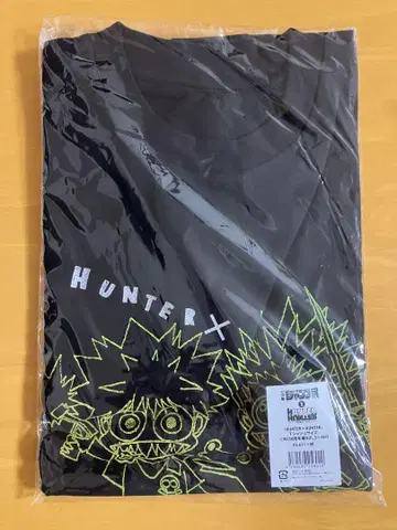 곤 키루아 T셔츠 블랙 L 사이즈 HUNTER x HUNTER